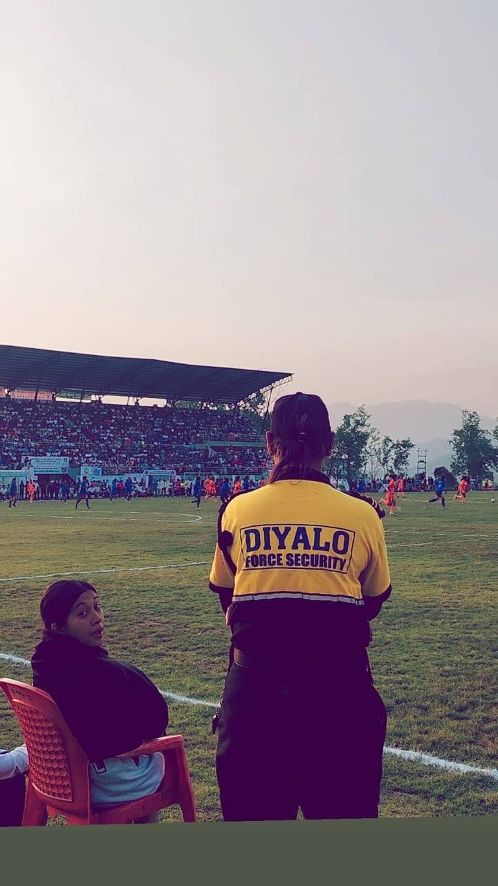 Diyalo Security at football tournament
