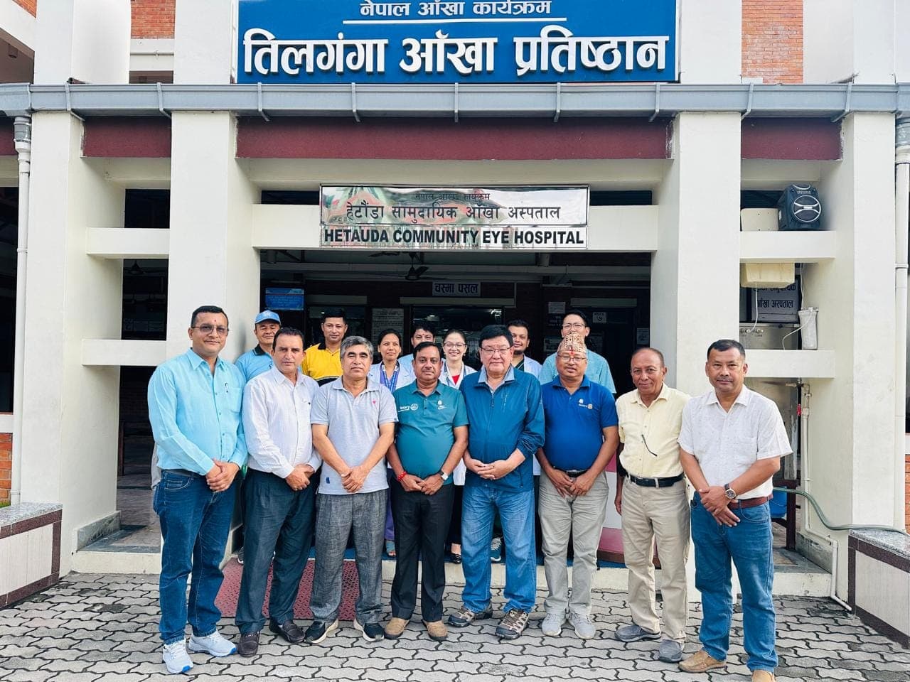 Diyalo Force at Tilganga Eye Hospital